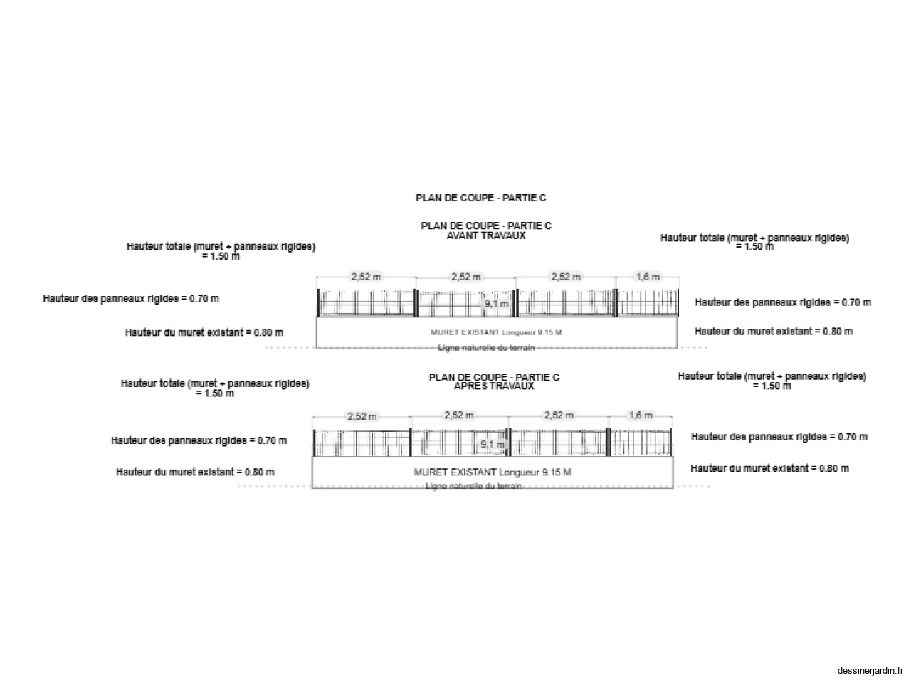 17 PLAN DE COUPE PARTIE C