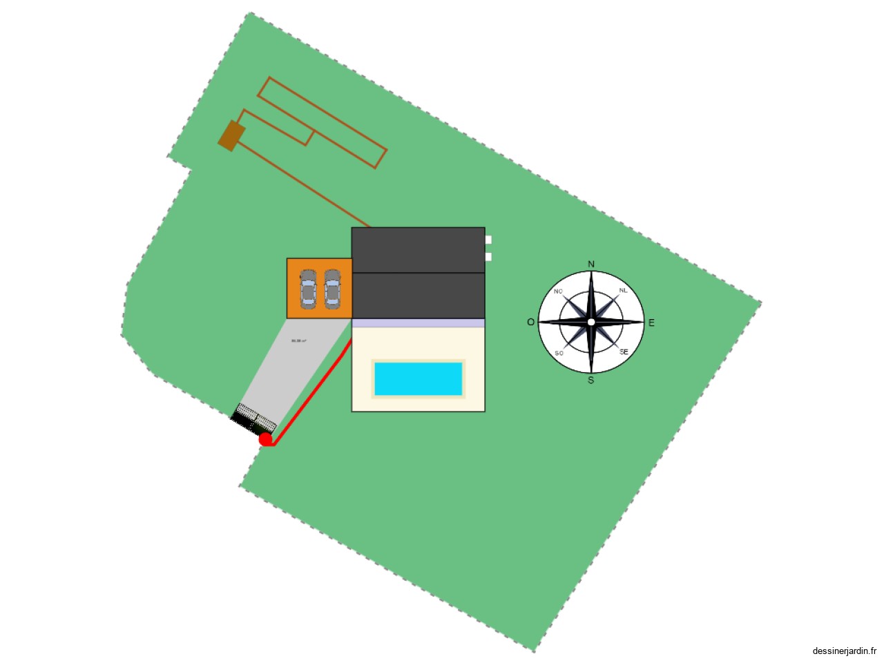 1800 m²