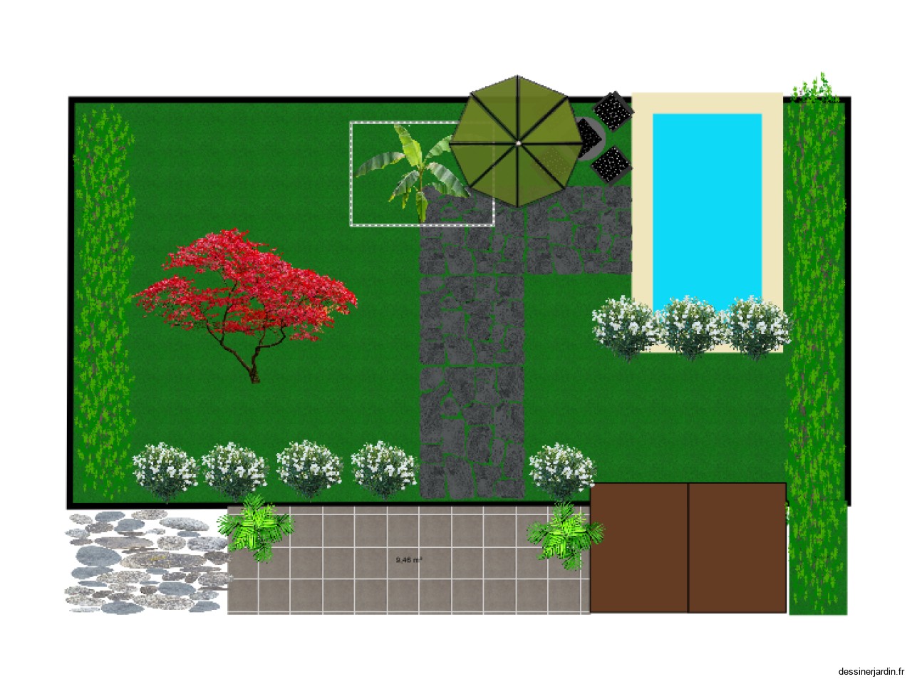 arri&egrave;re jardin