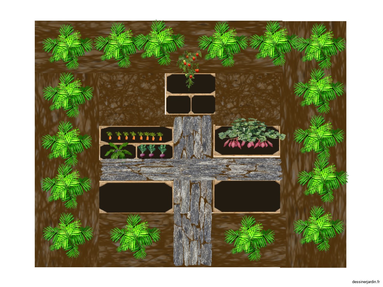plan jardin lp raphfaux