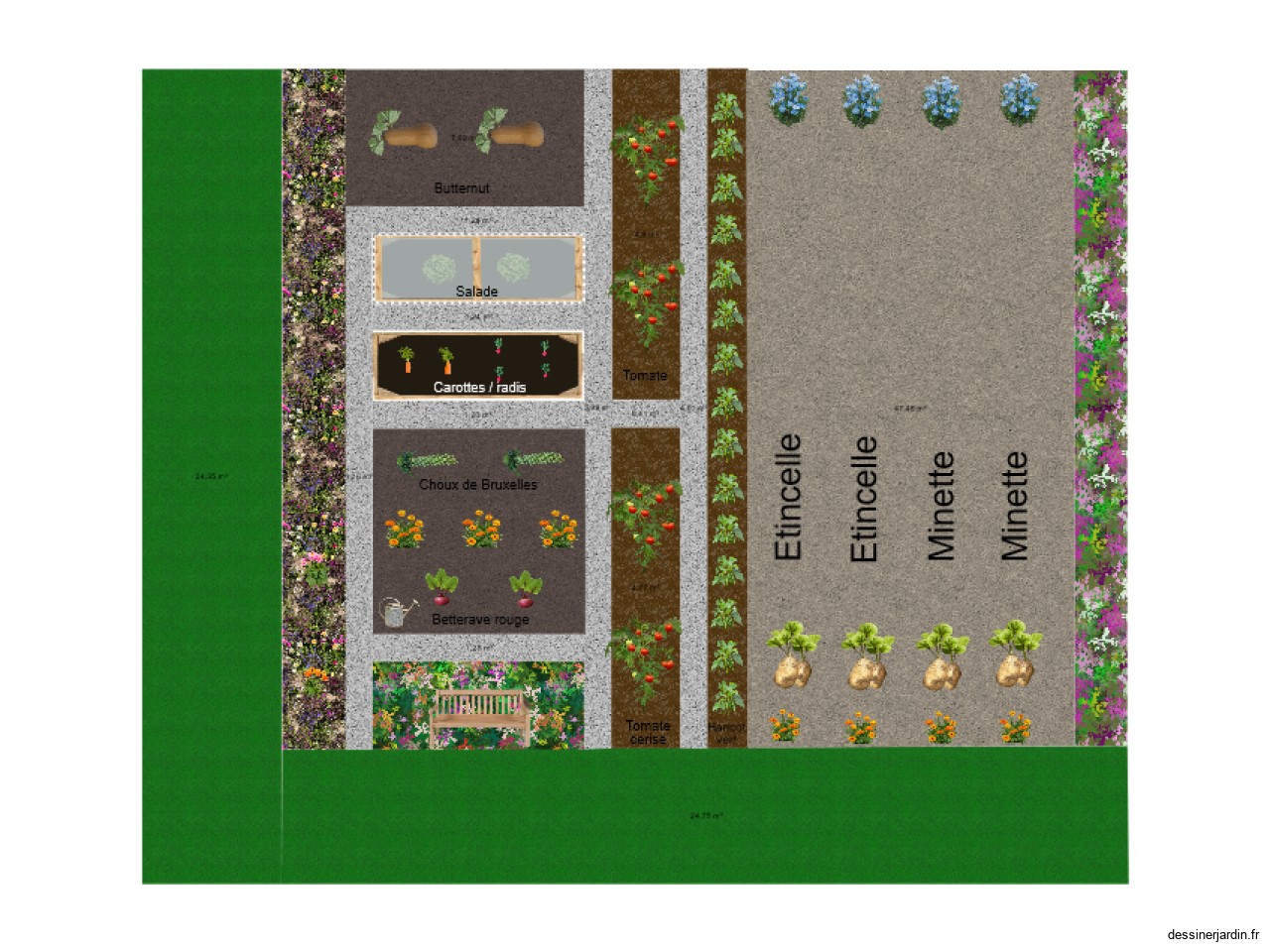 Plan jardin 2024