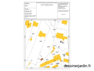 PLAN MASSE CABANE EN A