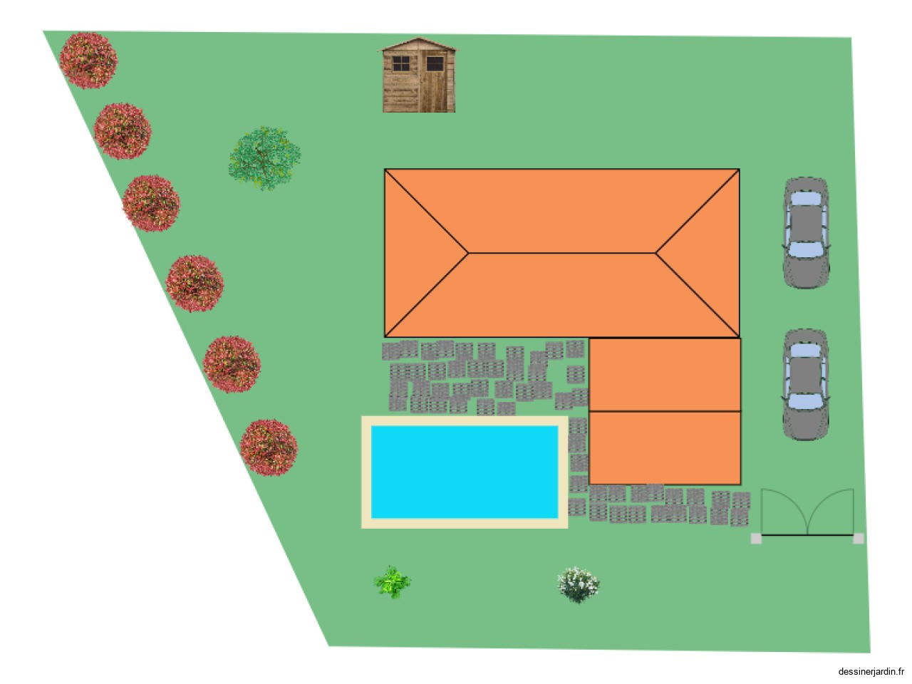 jardin priv&eacute;