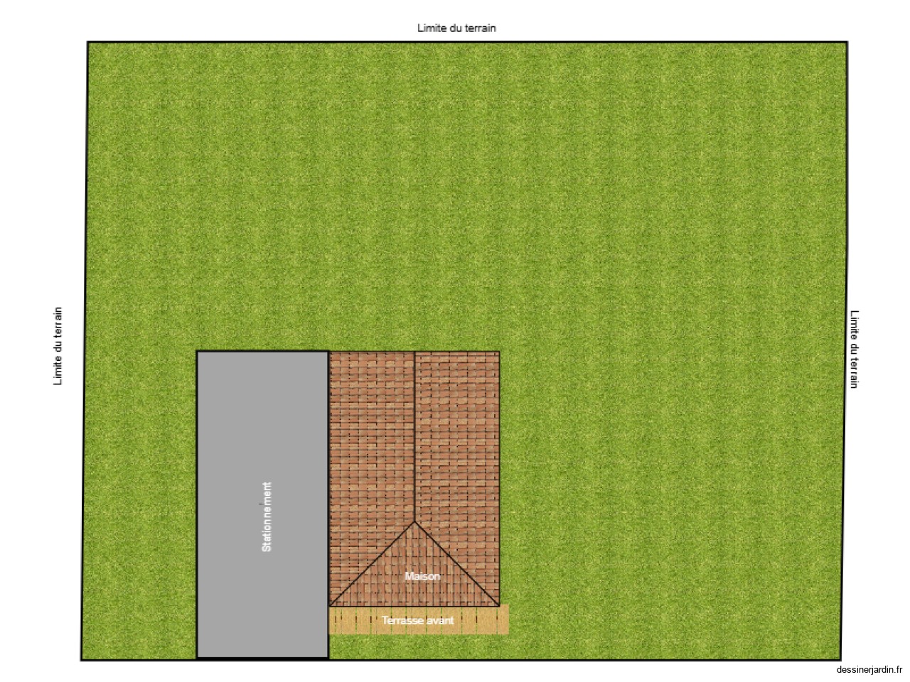 Aménagement d'un espace de détente et de jeux (plan #3)