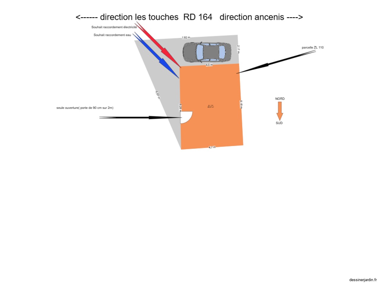 PLAN DE MASSE ZL 110