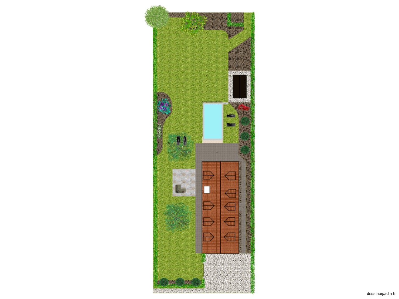 Jardin projet&eacute;