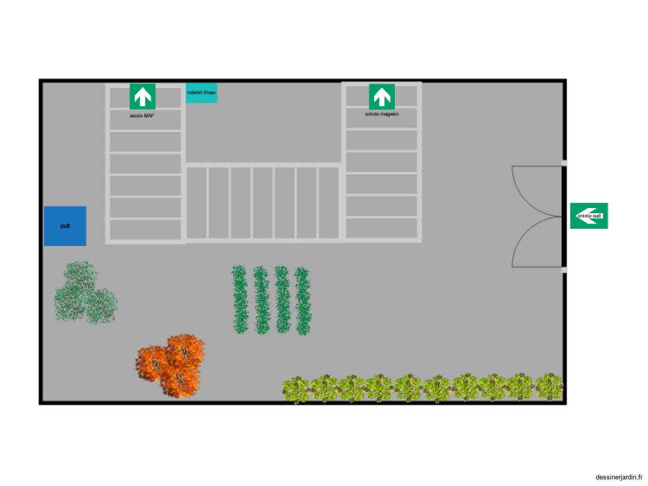 jardinerie départ