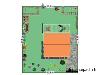 Jardin maison
