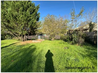 cloture jardin groupe avec objet 2d