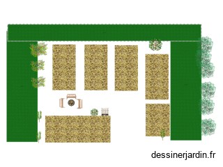 Plan jardin