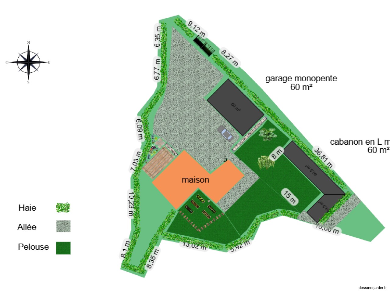projet garage et cabanon