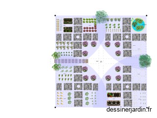 potager MANDALA CLO