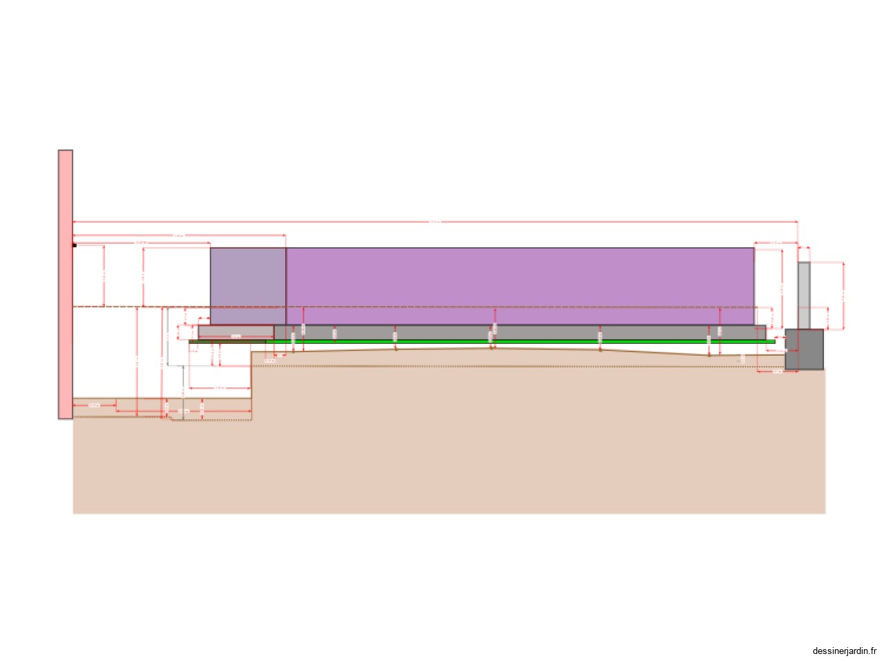PLAN COUPE FONDATIONS 4
