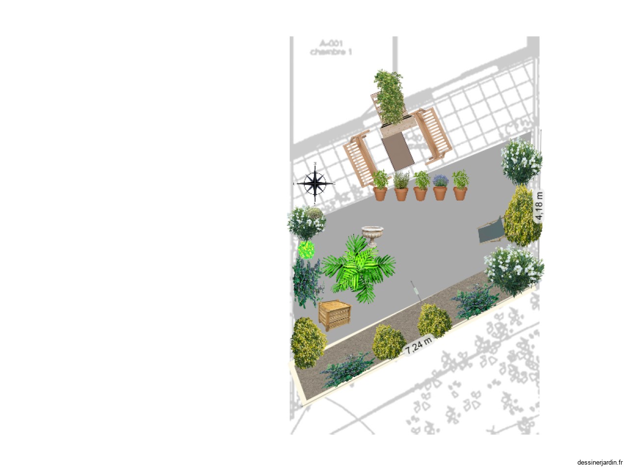 Jardin Carlii en l'&eacute;tat