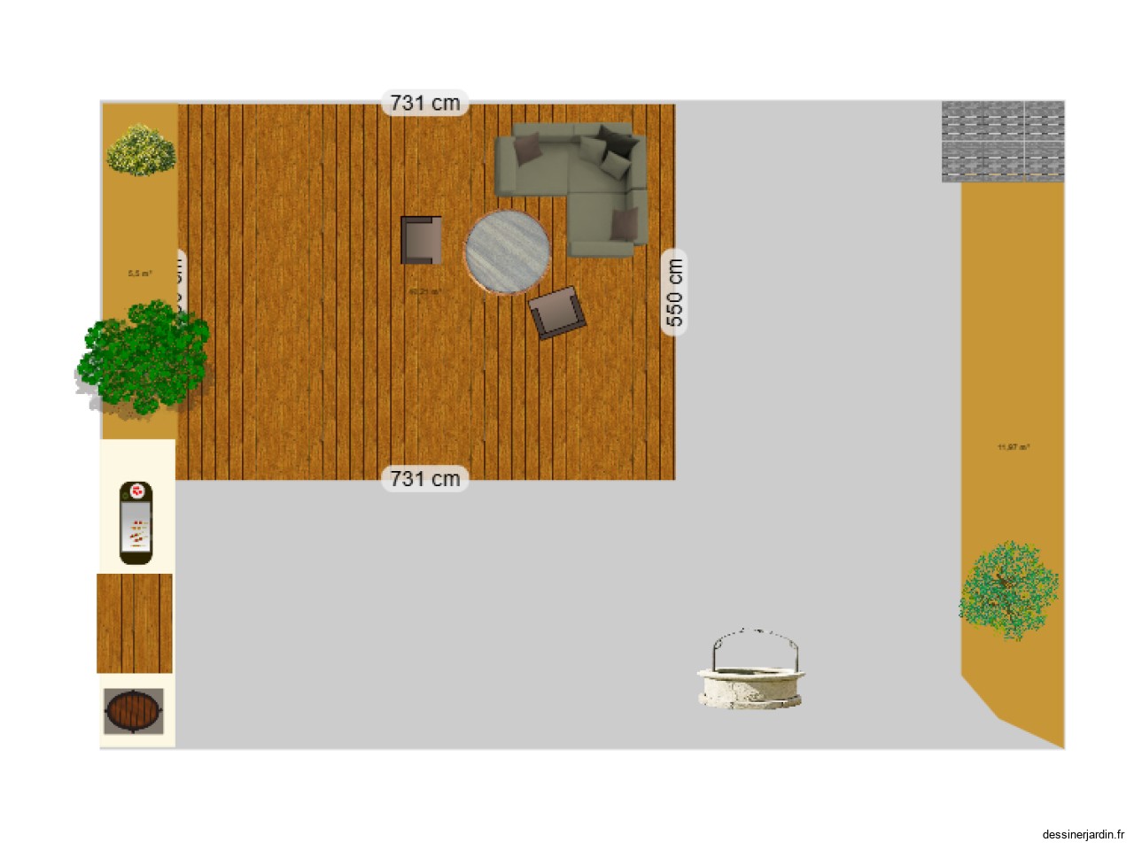 Projet terrasse