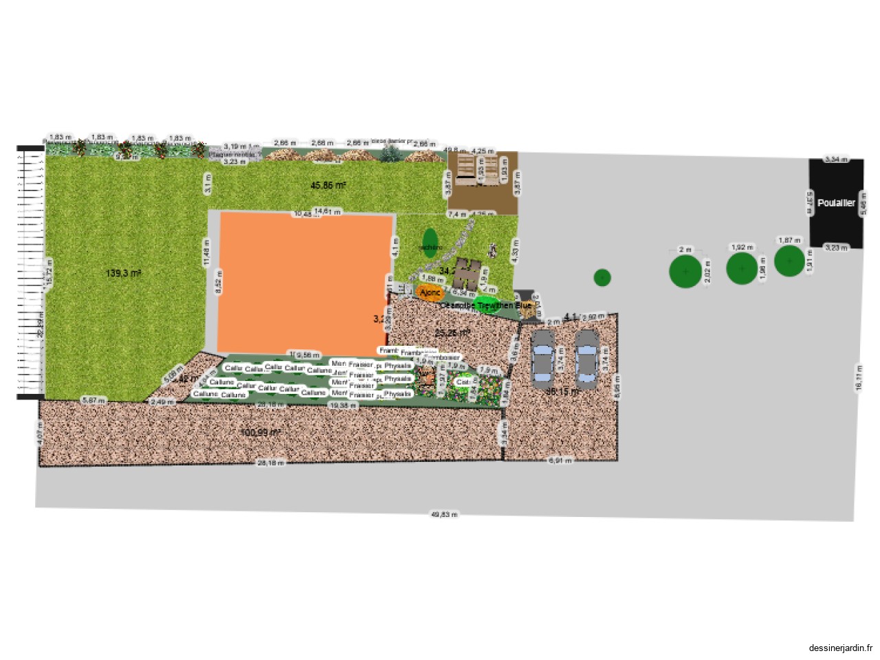 Plan jardin 