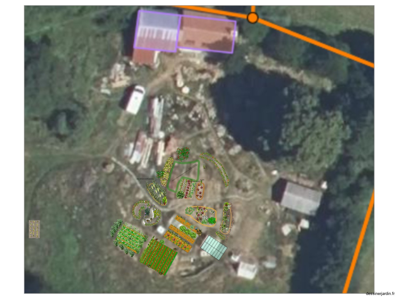 PLAN DU POTAGER 2025