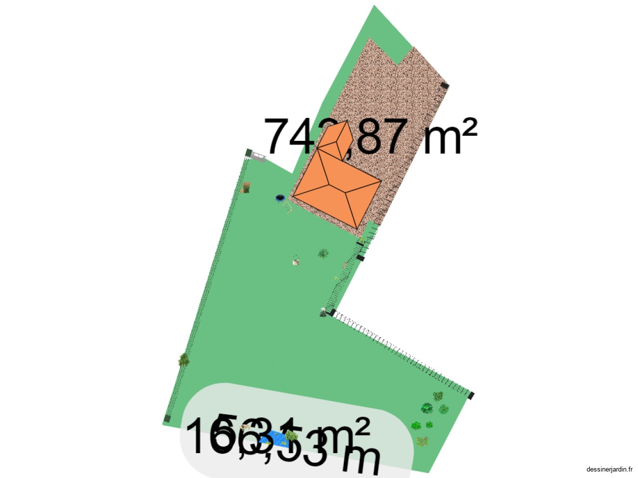 plan vierge terrain