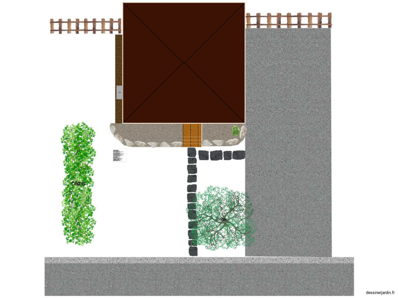 Projet Val et steph plate bande avant droite
