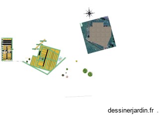 Les Planches Projet 2026 potager plan