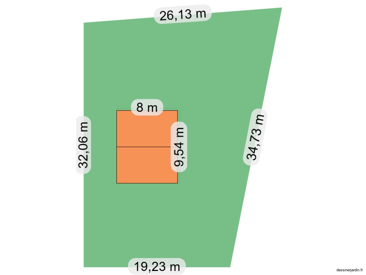 Plan projet aménagement jardin