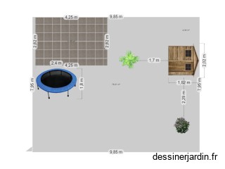 Plan actuel jardin