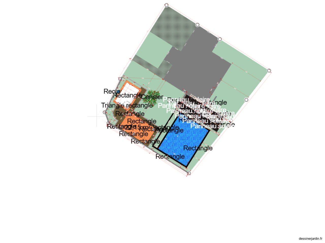 plan de masse final 2026 avec Panneaux solaire