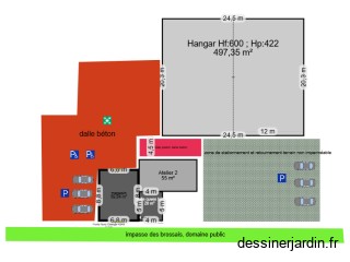 Plans bâtiments ERP m
