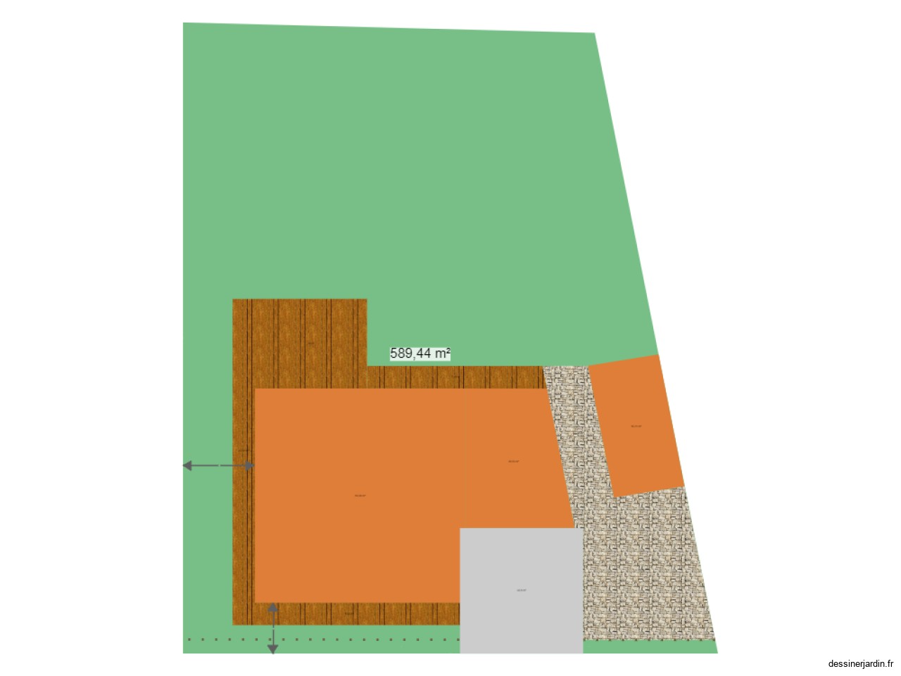 Plan aménagement jardin