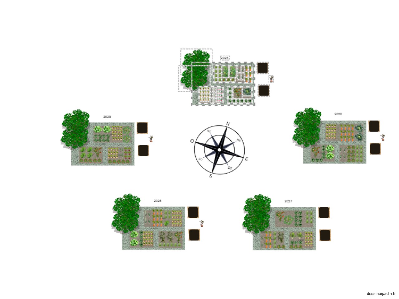 Projet jardin urbain Poitiers - 2025