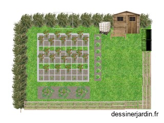 PLAN 1 POTAGER JARDIN