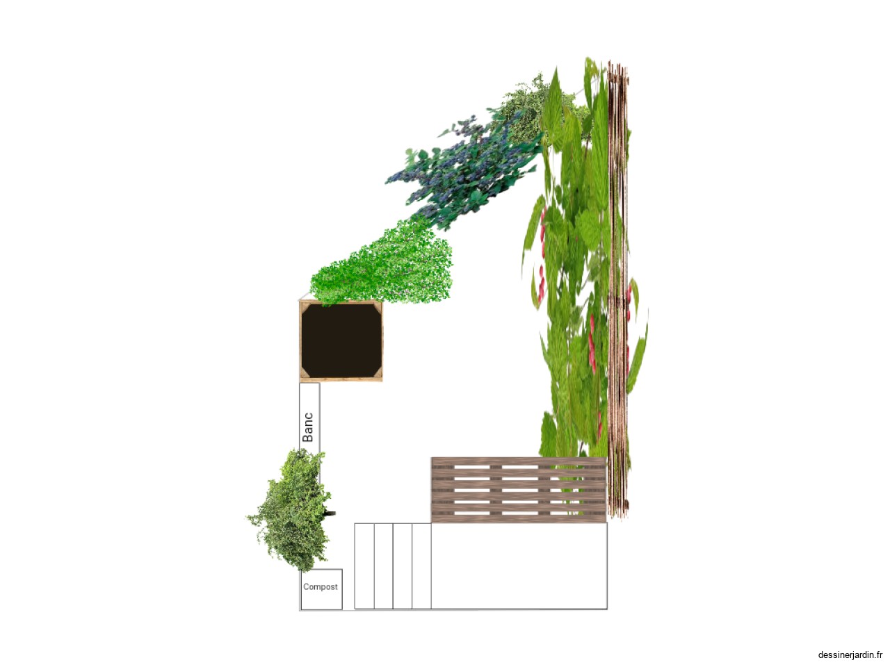 Jardin avant