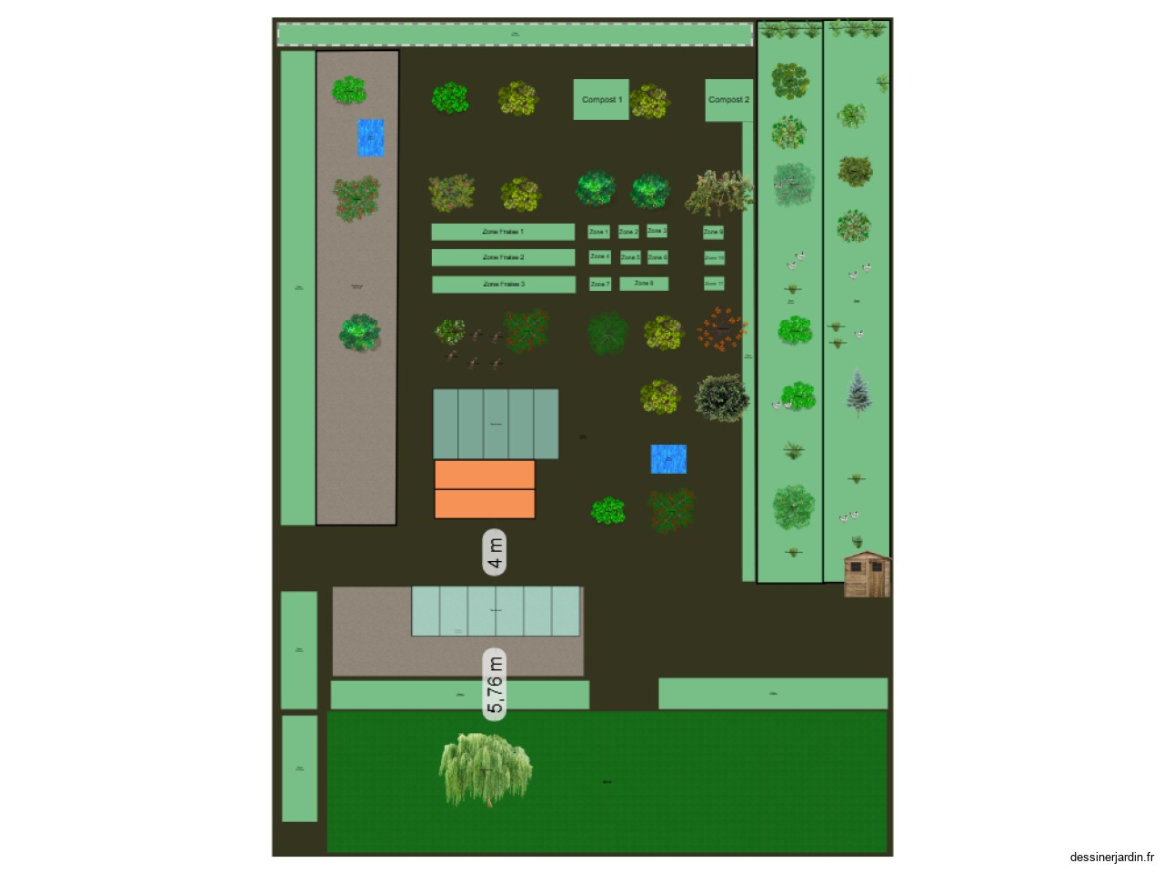 Verger /potager ROPAIX