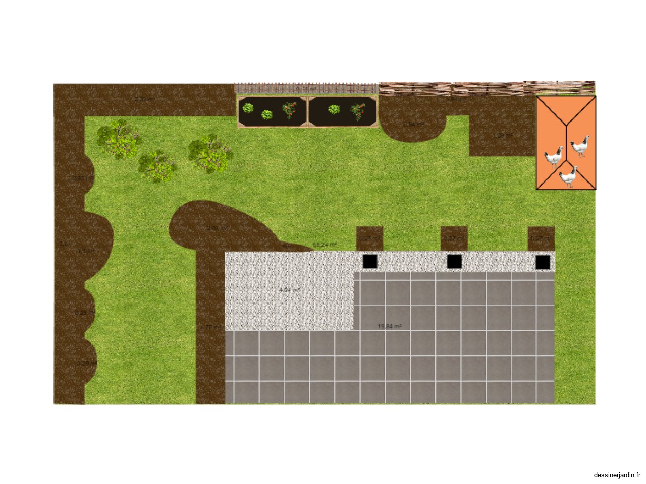 Plan 2 jardin