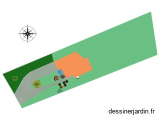 Plan avant maison