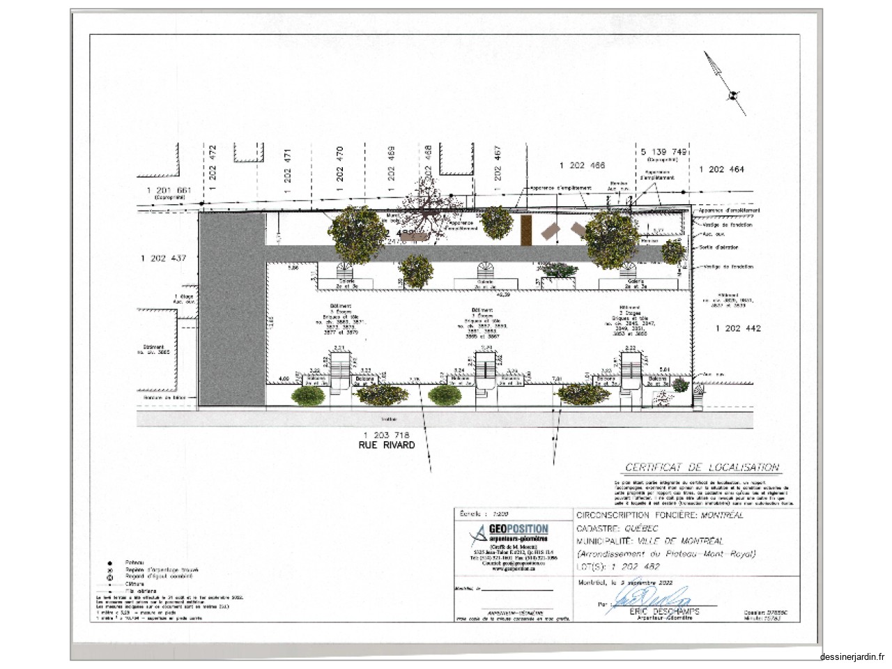 Plan espace vert