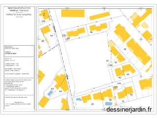 Plan Marseille 8ème blanc 