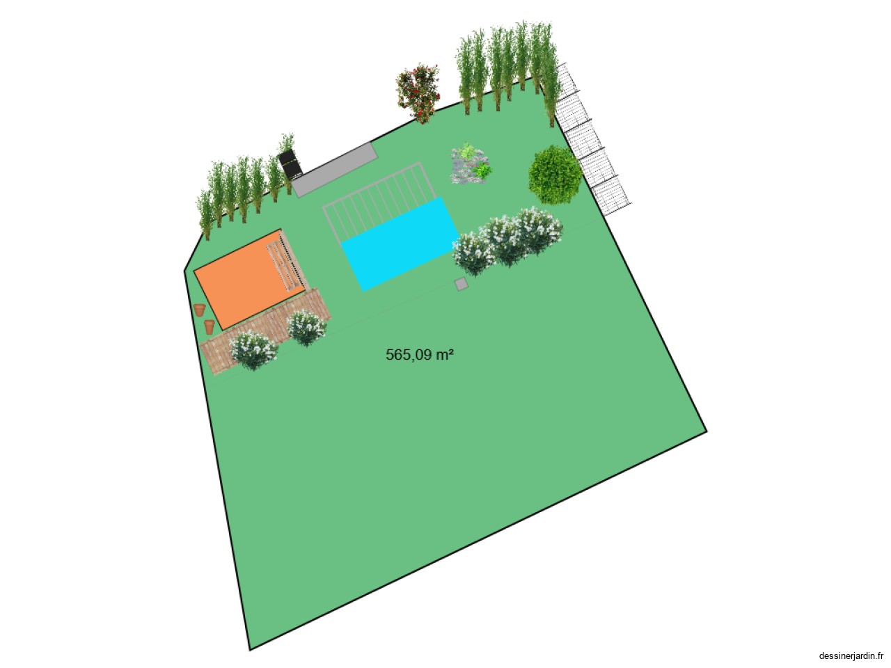 plan jardin