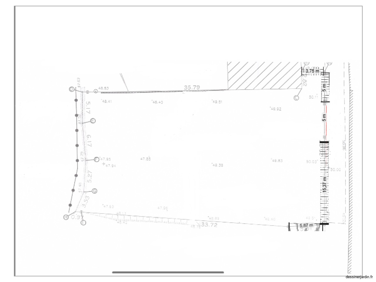 Plan clôture portail