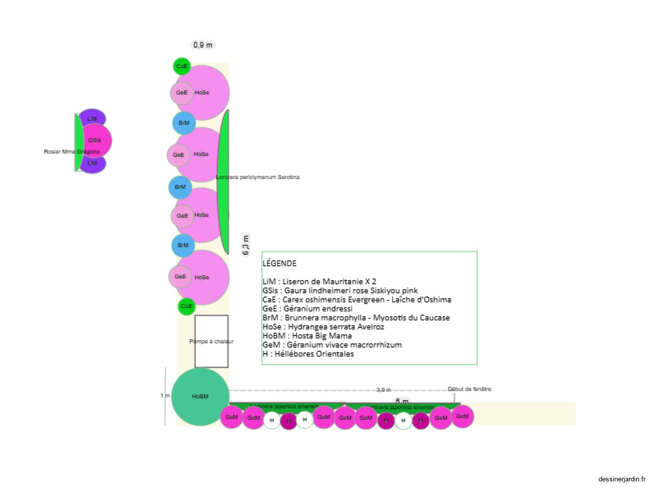 Plate-bande végétale n°1