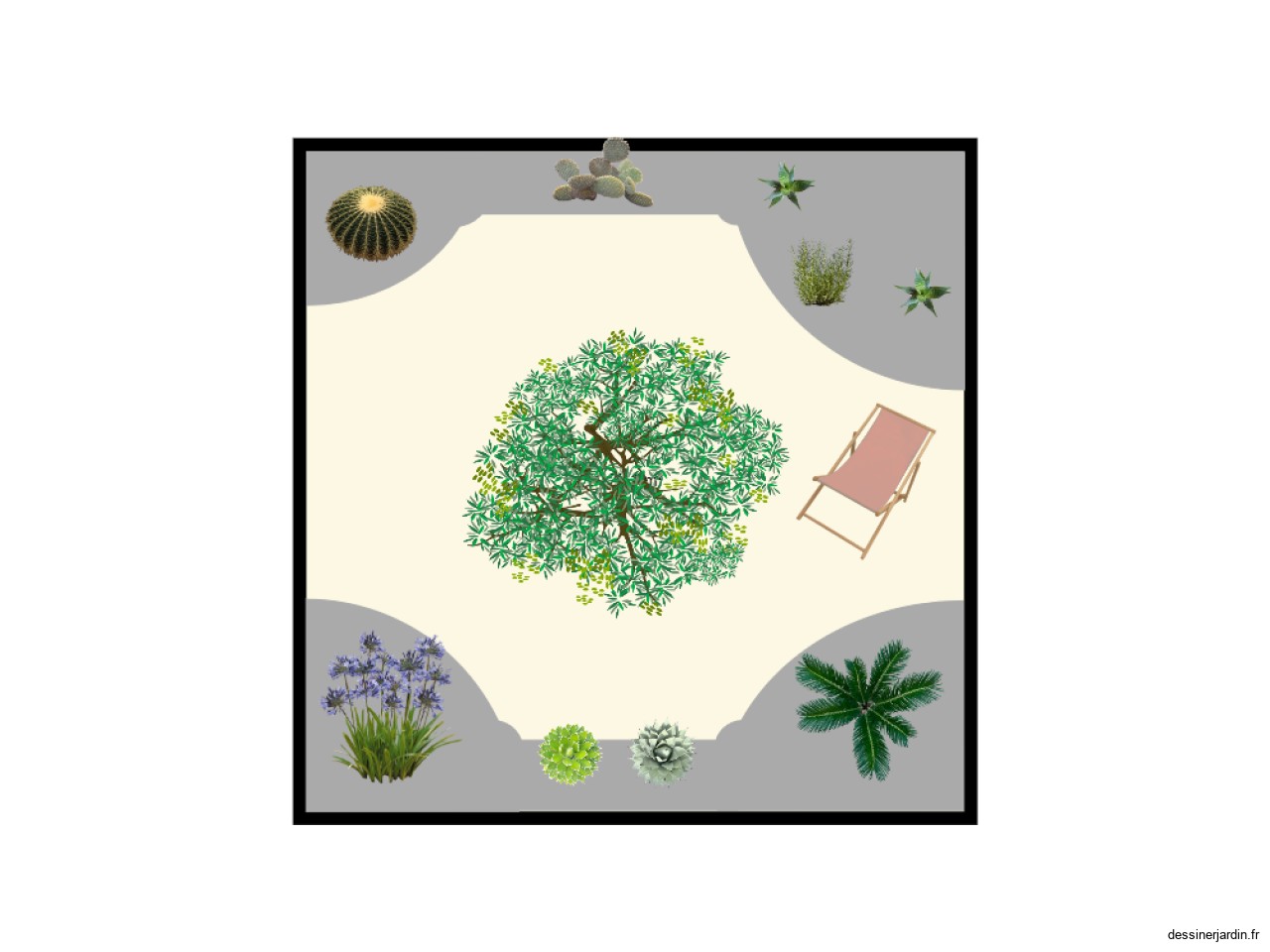 Jardin avant