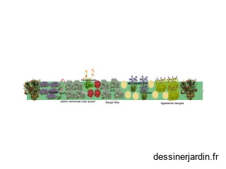 corridor fleuri en dessous des fraises