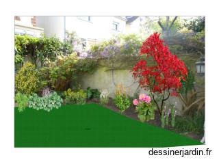 fond jardin