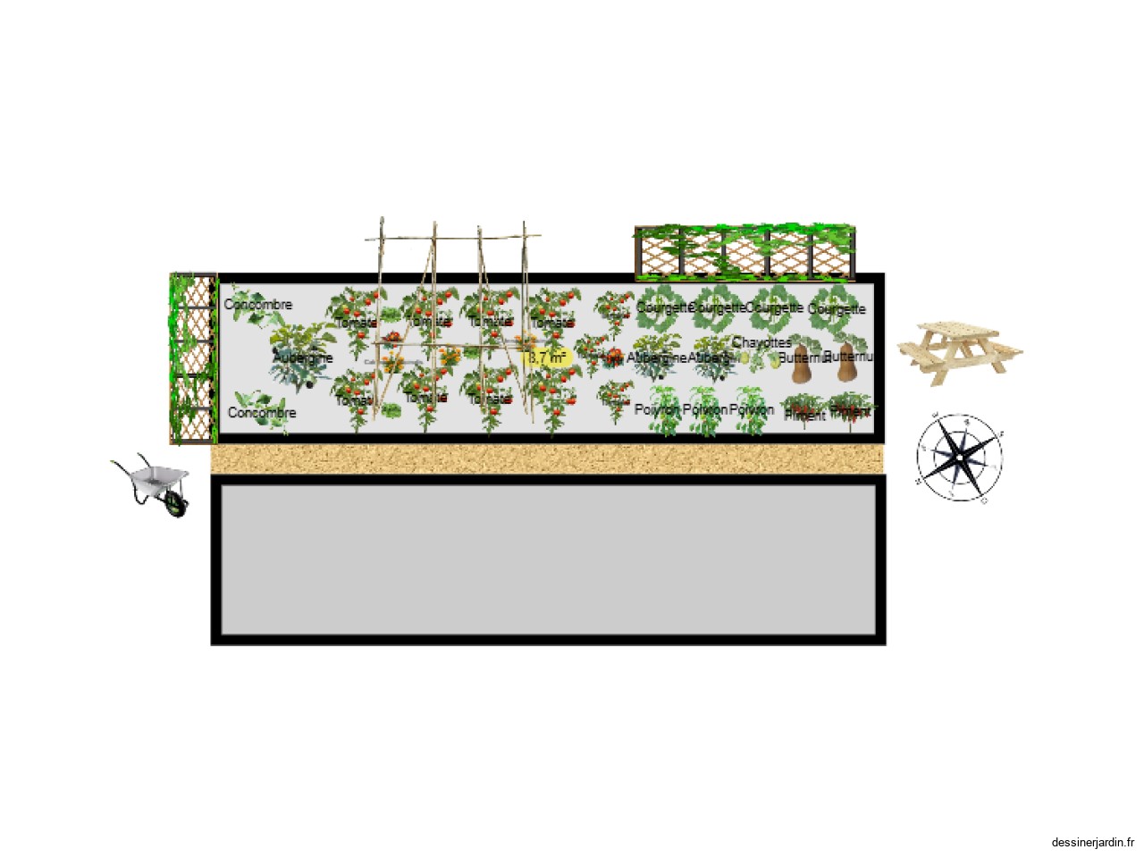 POTAGER GIGI 06100