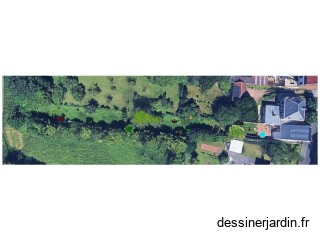 vue aerienne jardin