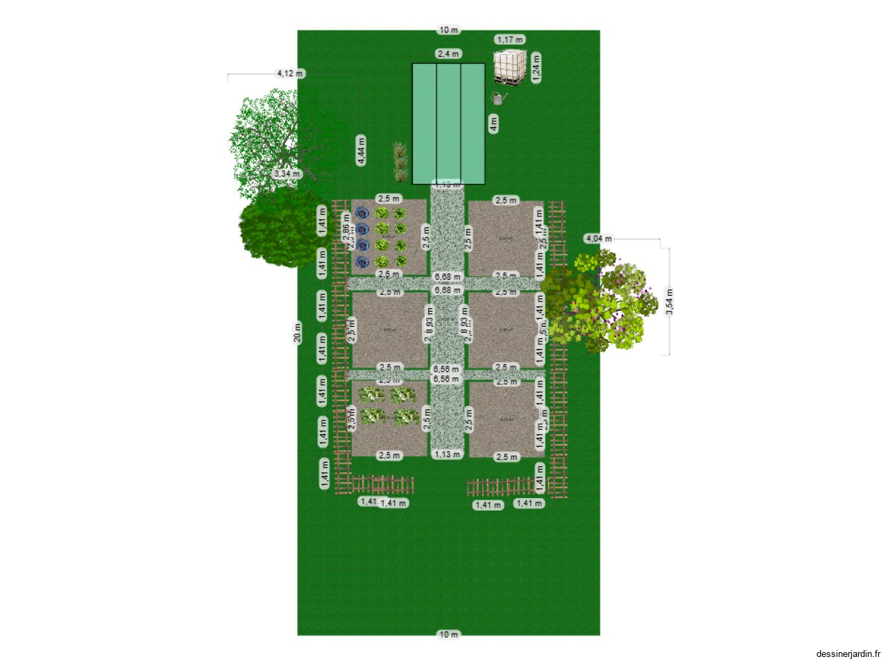 plan potager