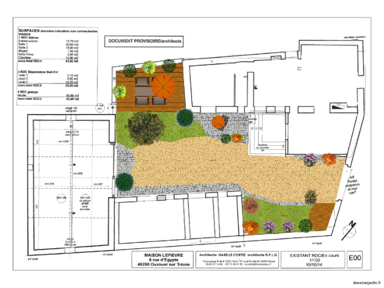 plan jardin