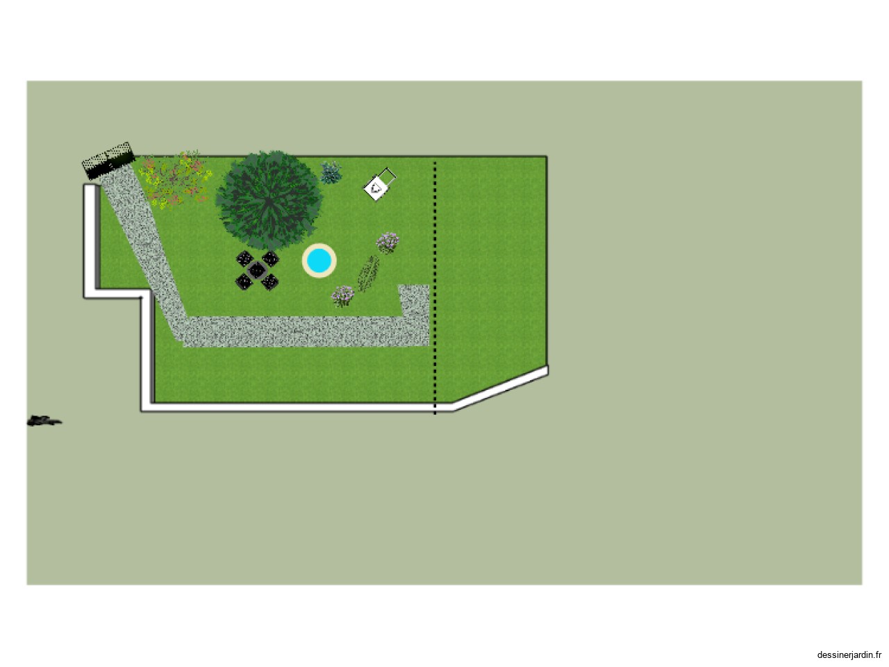 plan jardin