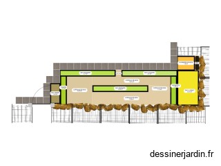 Aménagement jardin le Nid Alpin