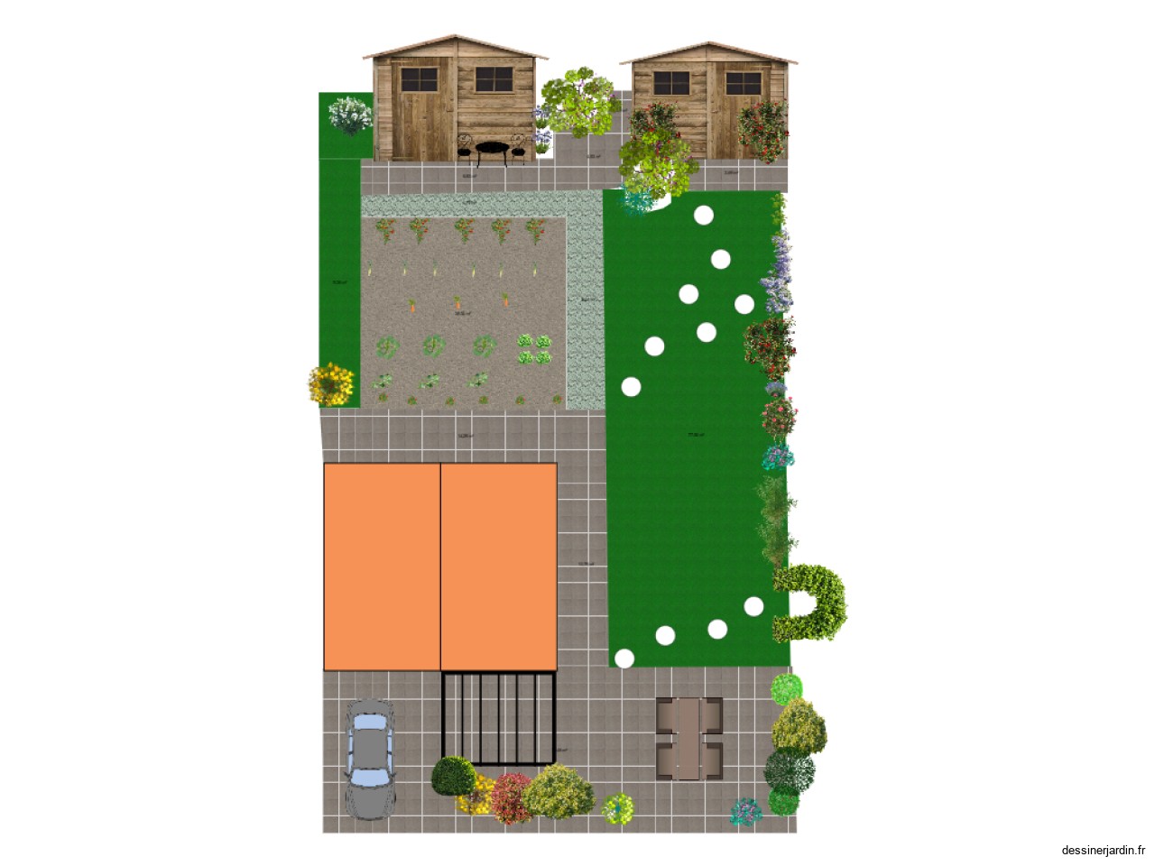 implantation nouveau chalet